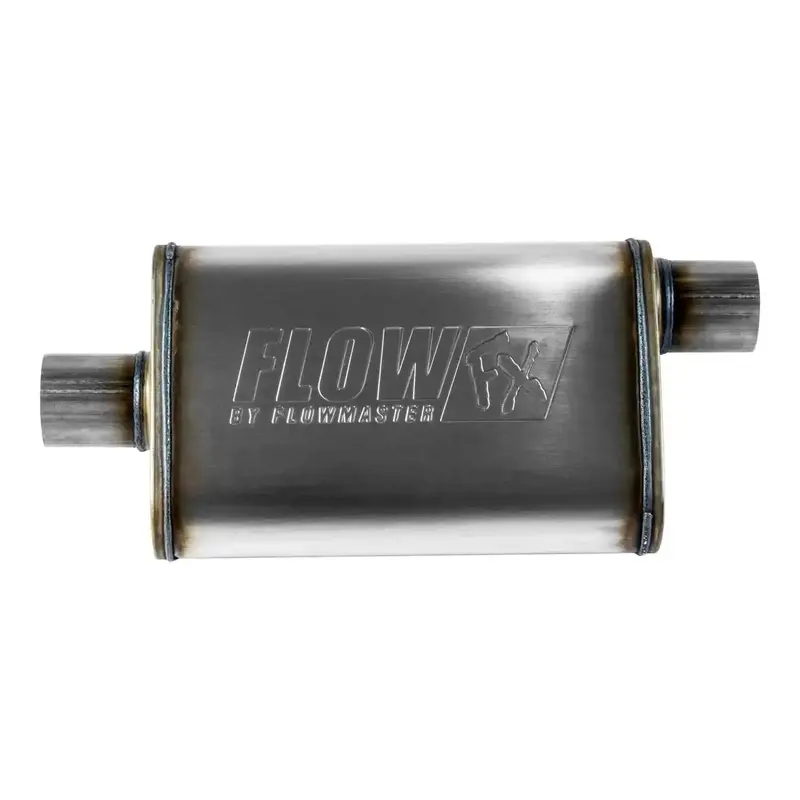 Flowmaster 71226 Flowfx Clamp-On Muffler – 2.5" Inlet/Outlet, 409 Stainless Steel 1