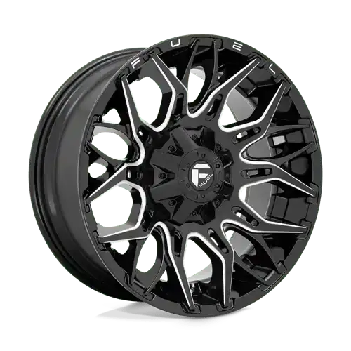 Fuel Off-Road D769 Wheel – 22X10", 6X135Mm Bolt Pattern, Gloss Black With Machined Lip, -18Mm Offset 1