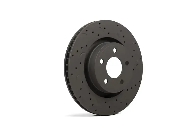Hawk Performance Htc5367 Talon Cross-Drilled And Slotted Brake Rotors 1