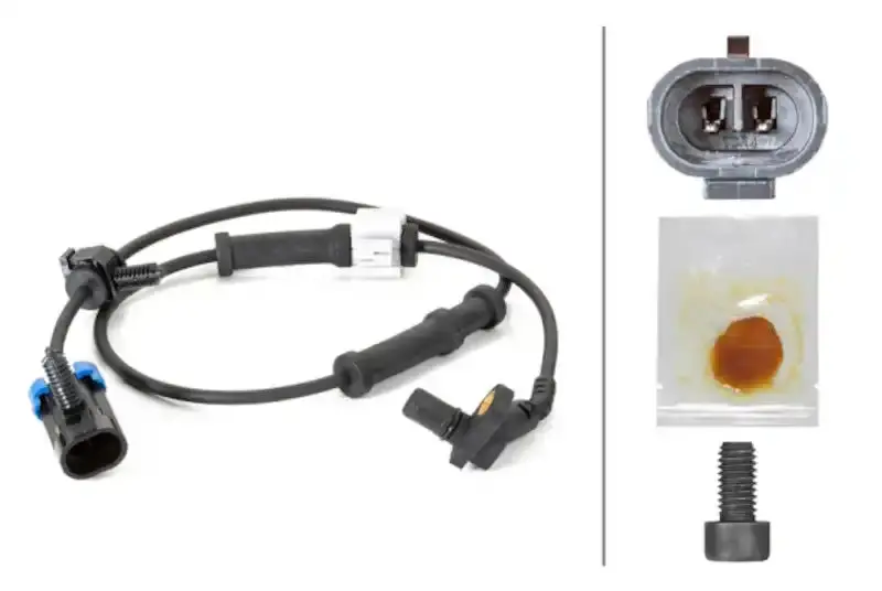 Hella 230040401 Abs Wheel Speed Sensor – Direct Oe Replacement 1