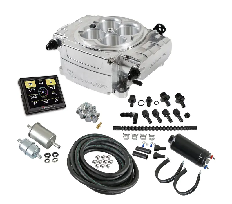 Holley Sniper Efi 550-510-3Xk Inline Fuel Pump Kit – 3.5-Inch Handheld Controller (No Pdm Included) 1