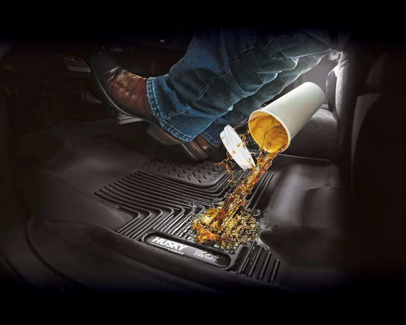Husky Liners X-Act Contour Second-Row Floor Liners – Model 52661 For Ford Mustang 1