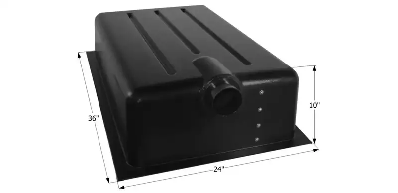 Icon Vehicle Dynamics 12376 Center-Drain High-Temperature End Cap – Ht159Ed 1
