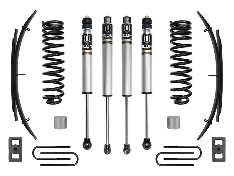Icon Vehicle Dynamics Frdk_K62561L 2.5-Inch Lift Kit For 2023 Ford F-250/F-350 Super Duty 4Wd Diesel – Stage 1 W/ Expansion Packs 1