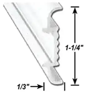 Mill-Finished Aluminum Molding Trim – 16-Foot Linear Length 1