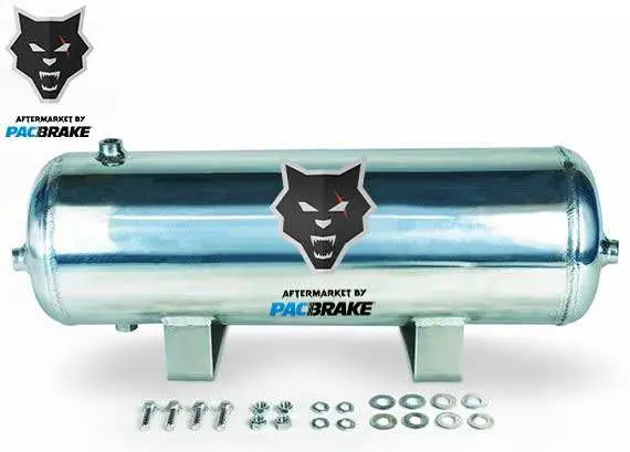 Pacbrake Aluminum Air Tank Kit – 2.5-Gallon Basic Compressed Air Storage System 1