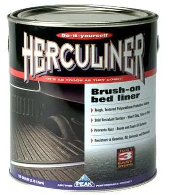 Peak/Hercliner Hcl1B3 Bedliner Coating – 1-Gallon Can (Minimum Order: 4 Units) 1