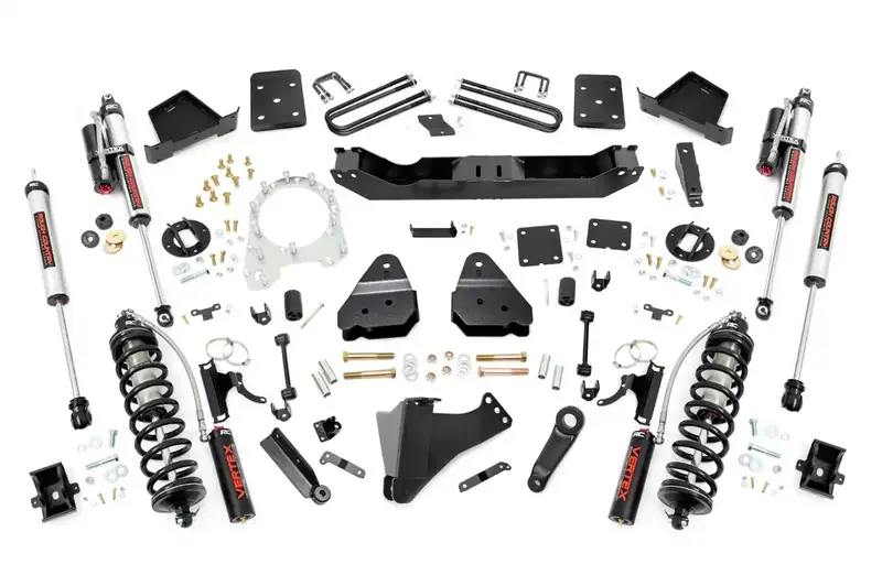 Rough Country 4.5-Inch Coilover Conversion Lift Kit – Vertex Shock Integration 1