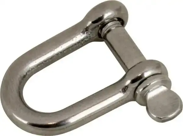 Sea Dog 147010-1 Stainless Steel 316 D-Shackle For Marine And Heavy-Duty Applications 1