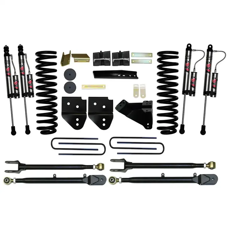 Skyjacker F114524Kh-X 4-Inch Lift Kit Featuring Adx 2.0 Remote Reservoir Monotube Shocks 1