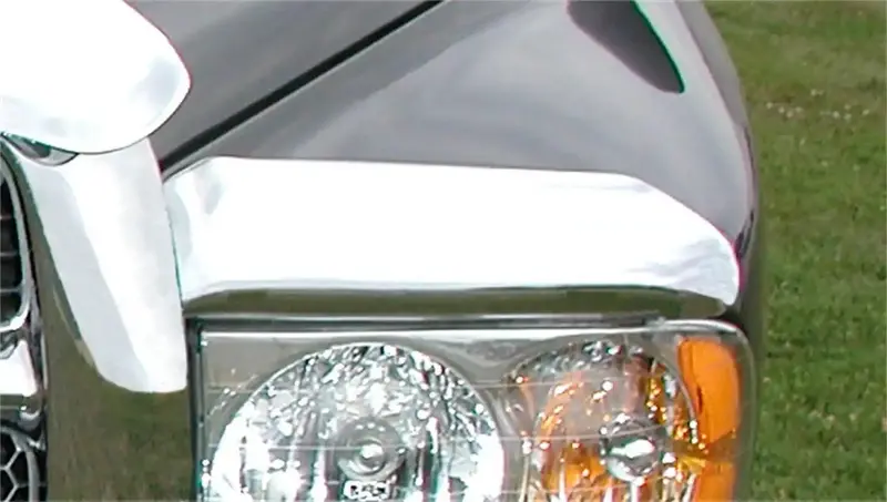 Stampede Vigilante Hood Protector – Chrome-Finished Premium Shield, Model 2242-8 1