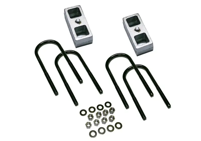 Superlift 2-Inch Rear Block Kit – Designed For 1999–2010 Ford F-250/F-350 With 3.625" Axle Tubes (Excludes Top-Mounted Overloads) 1