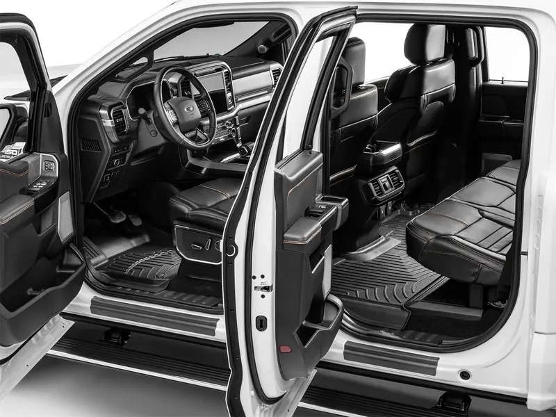 Weathertech St003K1 Black 4-Door Floor Sill Protector Set 1
