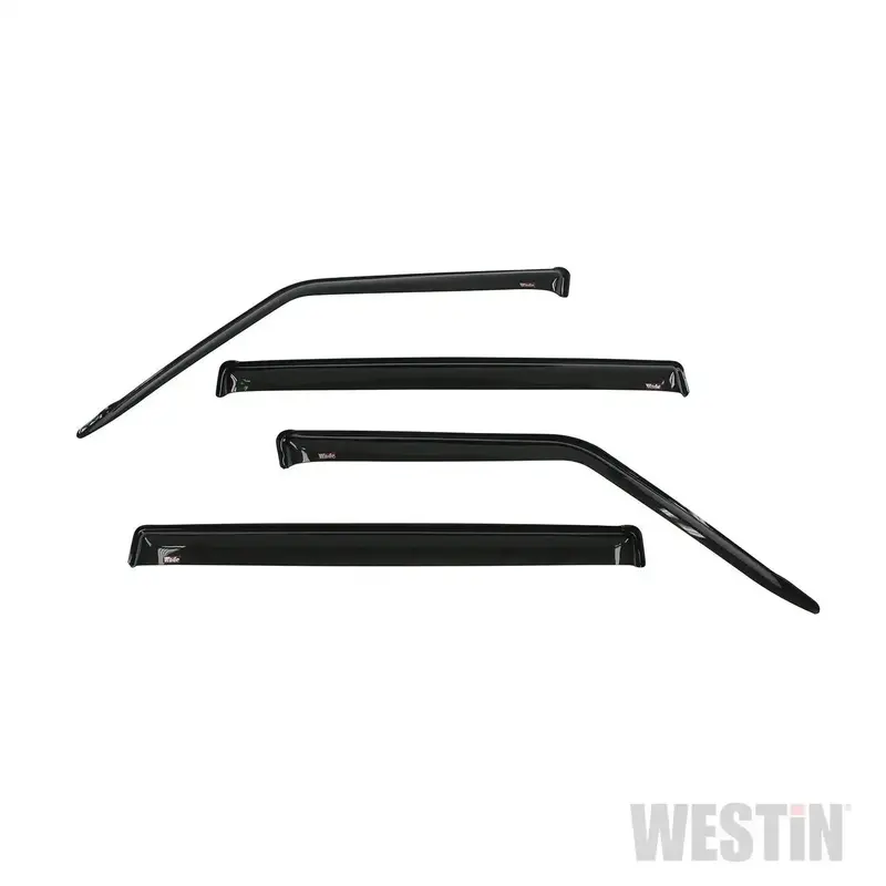 Westin 72-69420 Slim Smoke Wind Deflector Kit – 4-Piece Fitment For 2017–2023 Nissan Armada 1