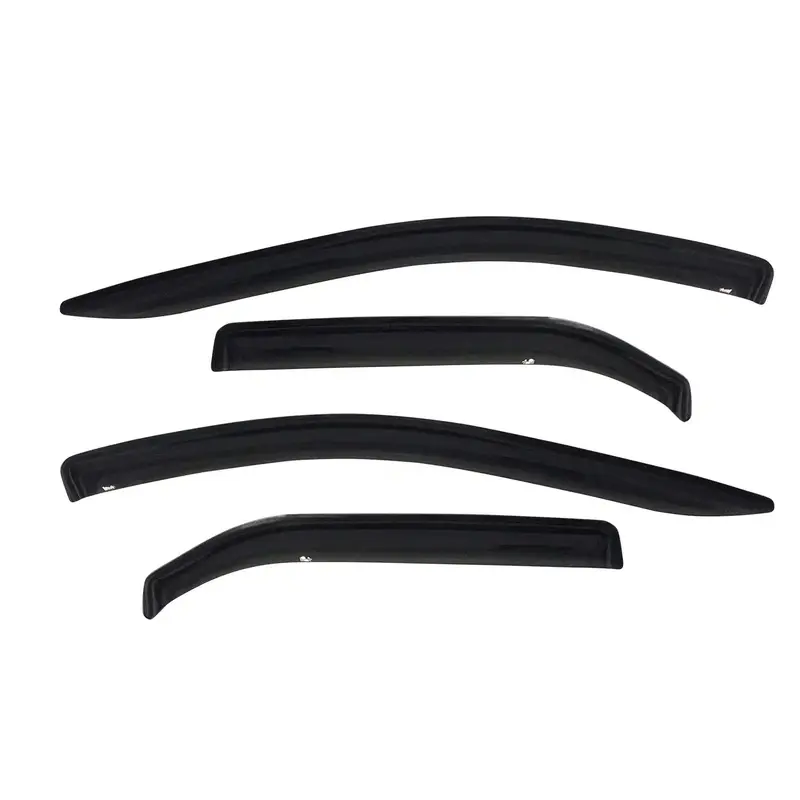 Westin Slim Smoke Wind Deflector Kit – 4-Piece For Extended Cab Trucks 1